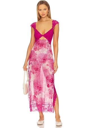 Free People Suddenly Fine Maxi Slip in
