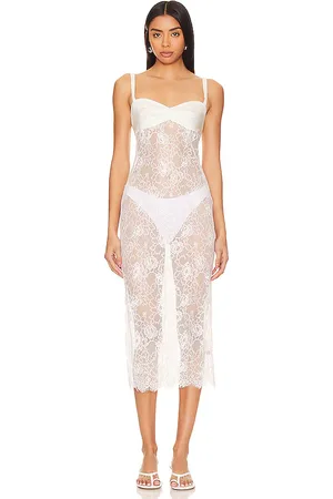 FLEUR DU MAL Lace Dress in