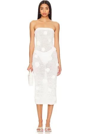 Lovers And Friends Everla Rosette Midi Dress in