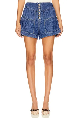 Free People X We The Free Fleur Denim Short In in