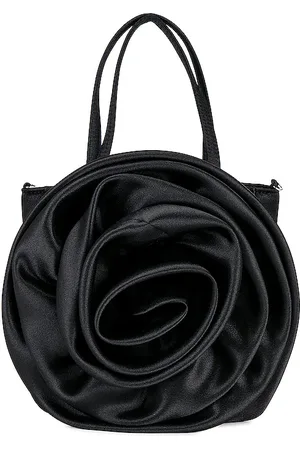 petit moments Rosette Satin Bag in