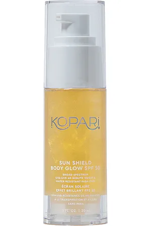 Kopari Mini Sun Shield Body Glow Sunscreen SPF 50 in /A
