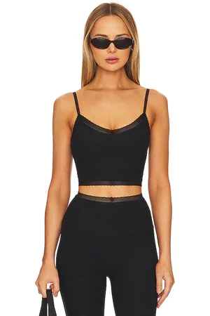 Beyond Yoga Spacedye Allure Lace High Cropped Tank in