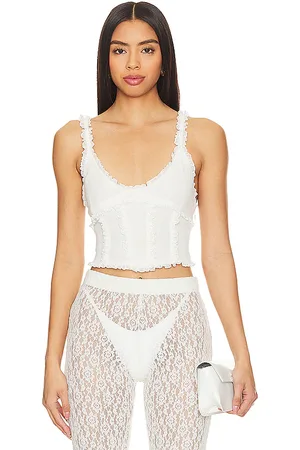 DANIELLE GUIZIO Soler Corset Top in