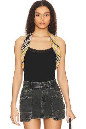 Free People X Intimately FP Eyes For U Halter Bodysuit In in
