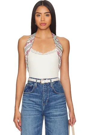 Free People X Intimately FP Eyes For U Halter Bodysuit In in