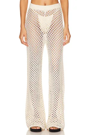 Minkpink Balmy Crochet Knit Pants in