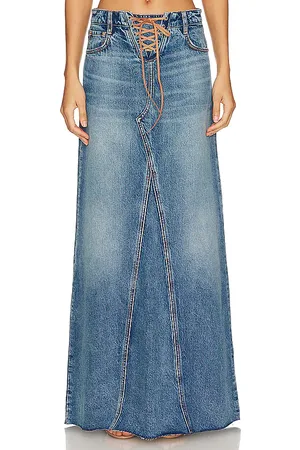 GRLFRND Indira Laced Maxi Skirt in