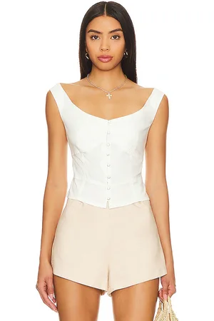 Free People Sally Solid Corset Top In in