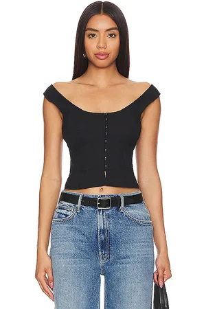 Free People Sally Solid Corset Top In in