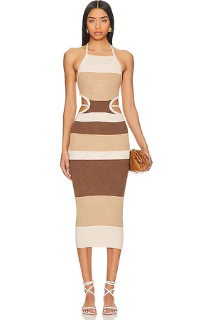 Camila Coelho Emlyn Stripe Knit Dress in