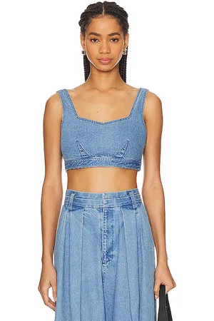 Moussy Denim Bustier in