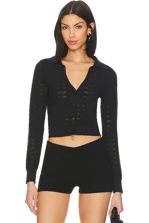 525 America Cara Cropped Cardigan in