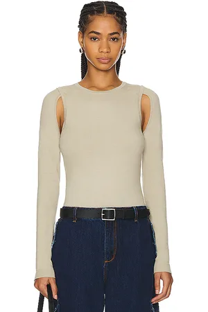 Helmut Lang Cutout Crew Tee in