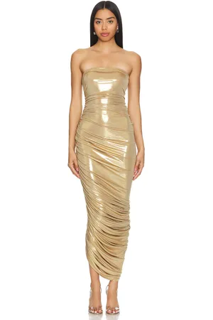 Norma Kamali Strapless Diana Gown in