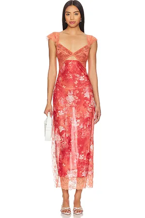 Free People X Intimately FP Suddenly Fine Maxi Slip in
