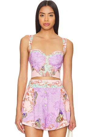 Agua Bendita X REVOLVE Lupe Crop Top in