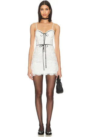 For Love & Lemons Josette Mini Dress in
