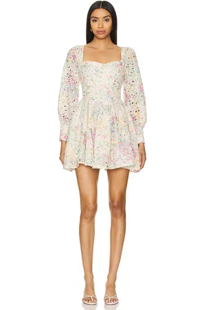 Bardot Lila Flounce Dress in