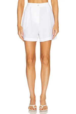 Donni. Linen Pleated Short in