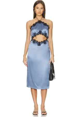 FLEUR DU MAL Halter Dress in