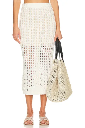 525 America Christina Open Stitch Skirt in