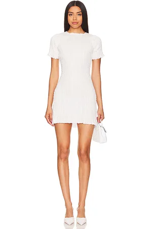 APRÈS Ruched Mini Dress in