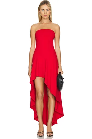 Susana Monaco High Low Flared Tube Dress in