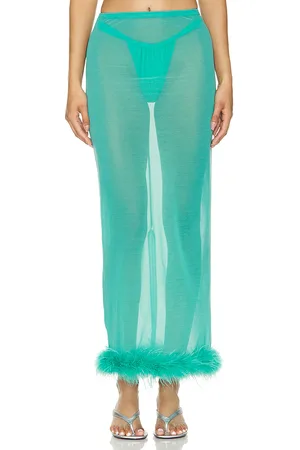 Lovers And Friends Aziza Sheer Skirt in