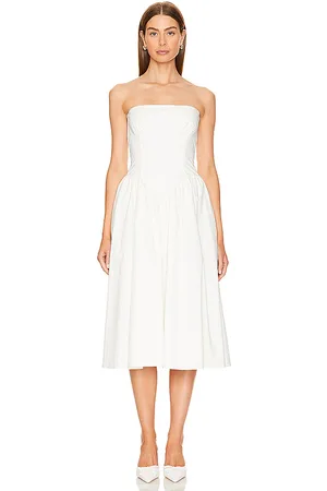 Amanda Uprichard Strapless Holland Dress in