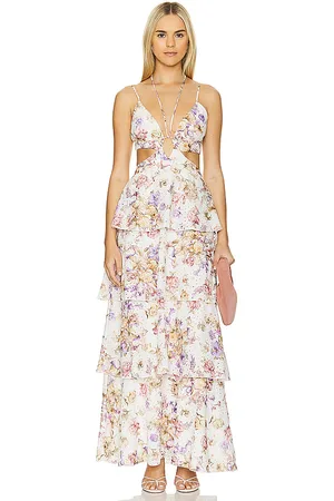 LINE & DOT Floret Maxi Dress in
