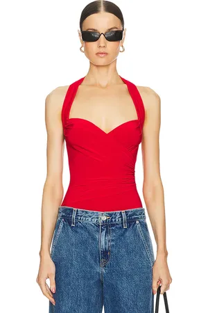 Norma Kamali Cayla Bodysuit in