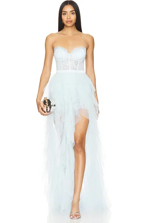 For Love & Lemons Bustier Gown in