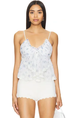 Free People Femme Fatale Printed Top In in
