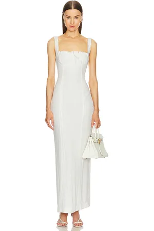 Helsa Petite Eyelet Column Dress in