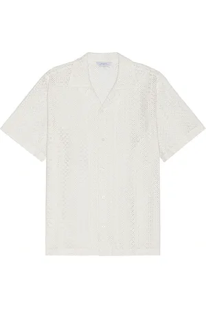 Saturdays NYC Canty Cotton Lace Shirt in