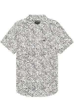 Brixton Charter Print Short Sleeve Shirt in
