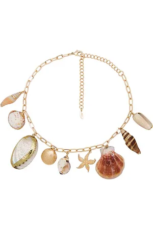 Ettika Private Island Assorted Shell Necklace in