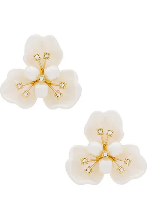 Lele Sadoughi Blossom Button Earring in