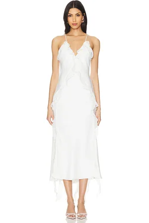 Bardot Marsella Ruffle Midi Dress in
