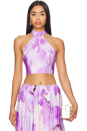 Bardot Alora Halter Top in
