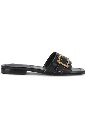 Schutz Wavy Flat Sandal in