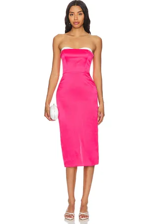 Amanda Uprichard Meline Midi Dress in