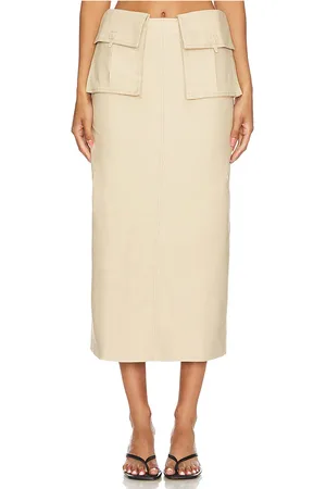 Camila Coelho Rousseau Midi Skirt in