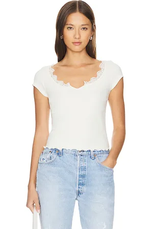 Free People X Intimately FP Classic Twist Tee in