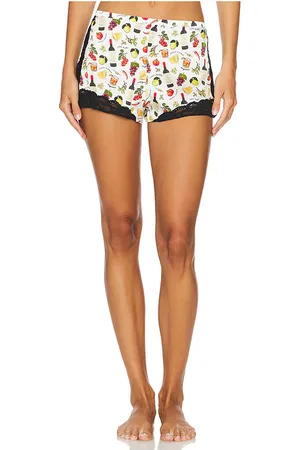 FLEUR DU MAL Charlotte Lace Tap Short in