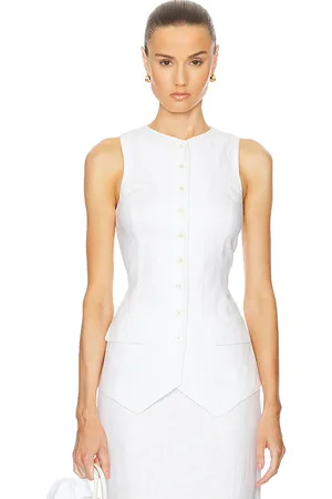 Helsa Linen Button Tunic in
