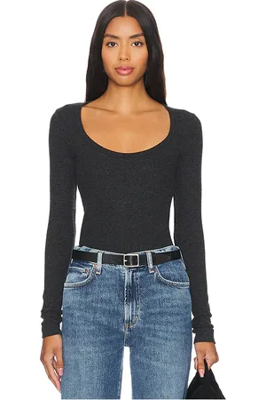 AGOLDE Corey Scoop Neck Tee in