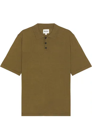Rhythm Essential Knit Short Sleeve Polo in