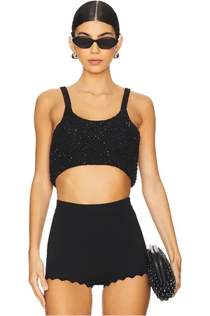 Asta Resort Grace Sequined Crop in